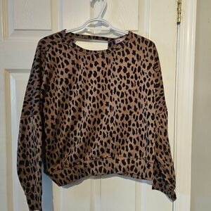 Leopard Print Sweater